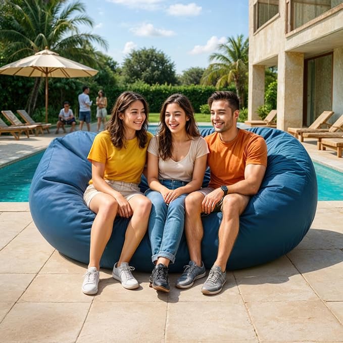 Supportive, hand-sorted recycled foam fill